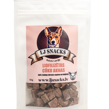 LJ Snacks Cūku aknas 0.05 kg