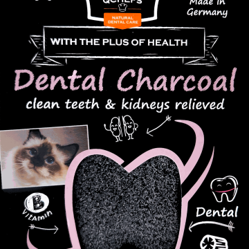 Papildbarība Dental Charcoal kaķiem 70gr