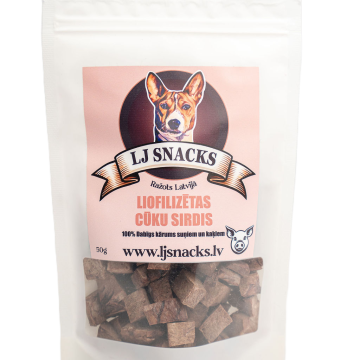 LJ Snacks Cūku sirdis 0.05 kg